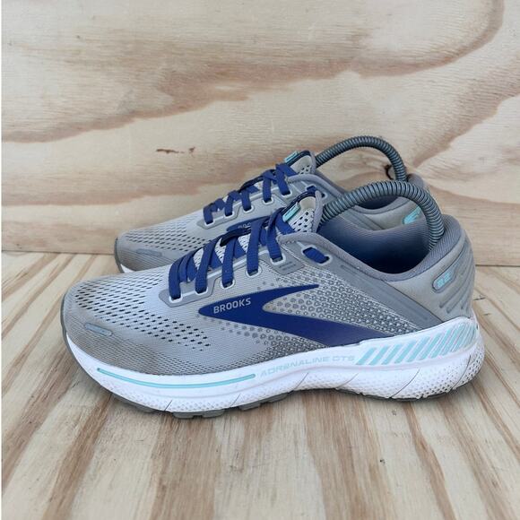 Brooks -Adrenaline GTS 22 -Running Shoes -Gray -Women's -7(D) Wide -1203531D045 - Picture 3 of 9